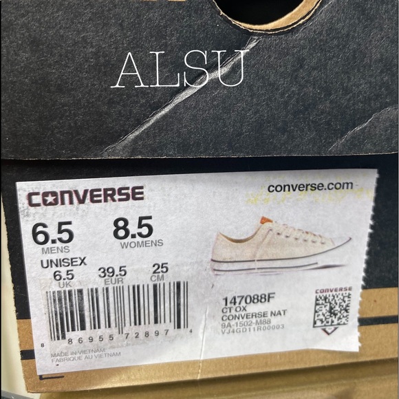 Converse Chick Taylor Converse NAT W AUTHENTIC - Picture 6 of 6